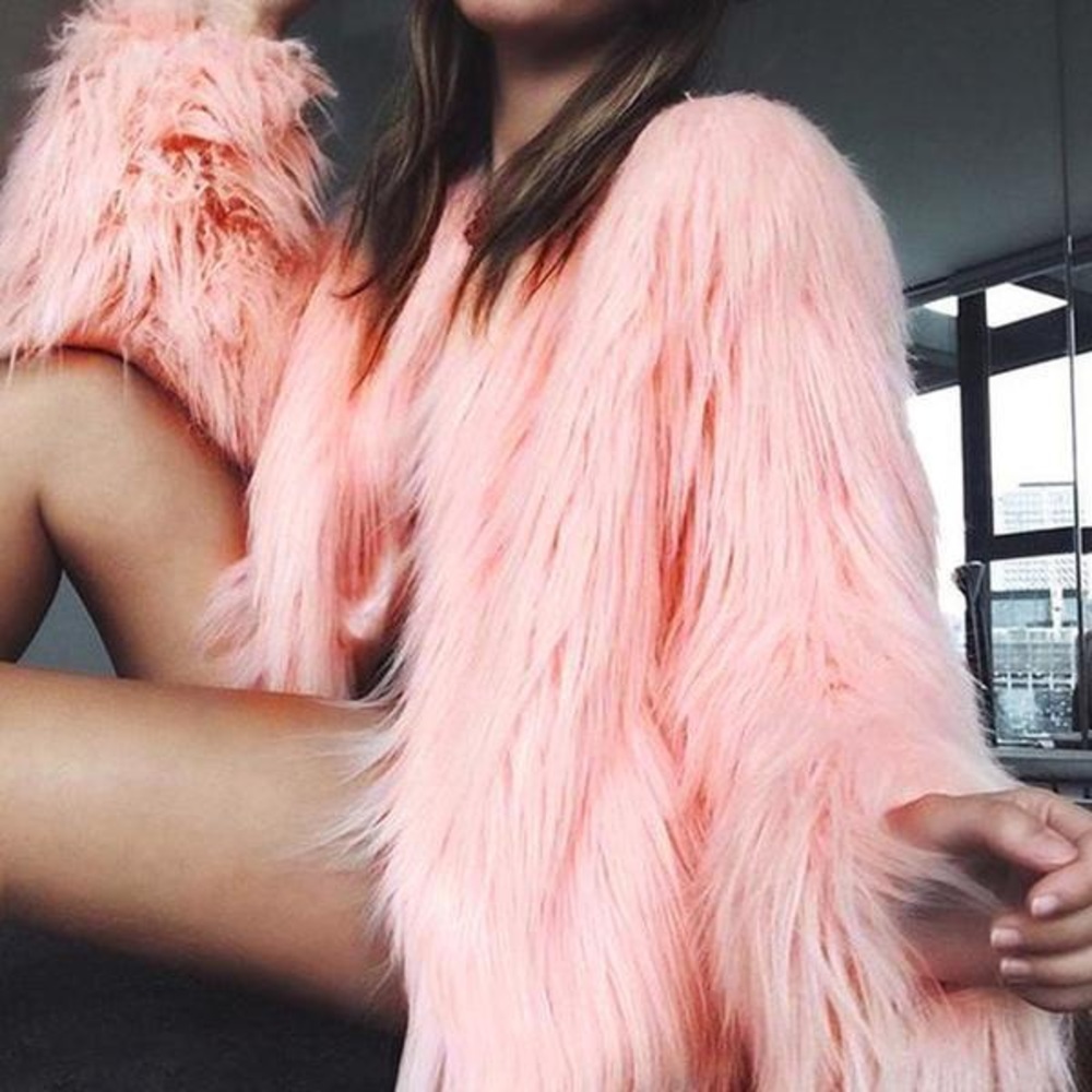 Shag Fur Coat